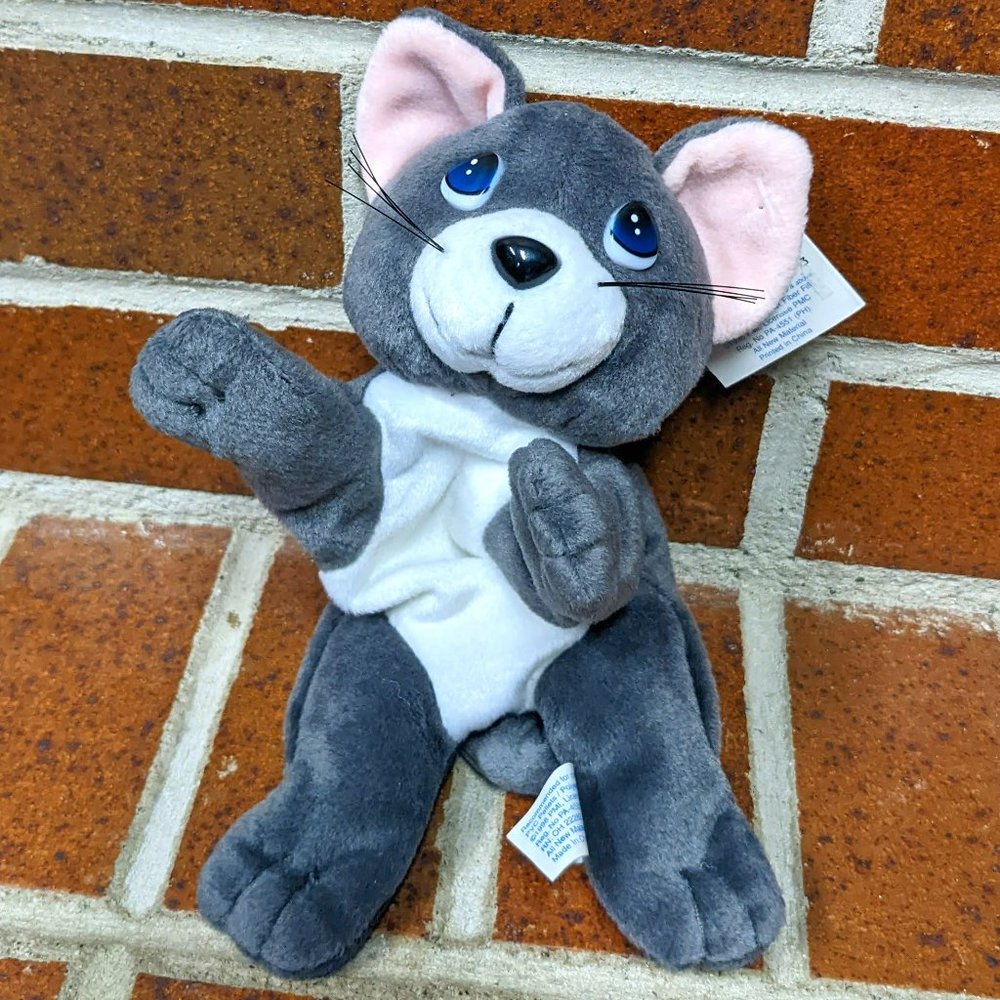 Precious Moments Pals Gray Cat "Jacob" #1793 - NWT